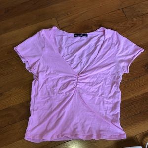 Pink Brandy Melville Crop Top.One Size.